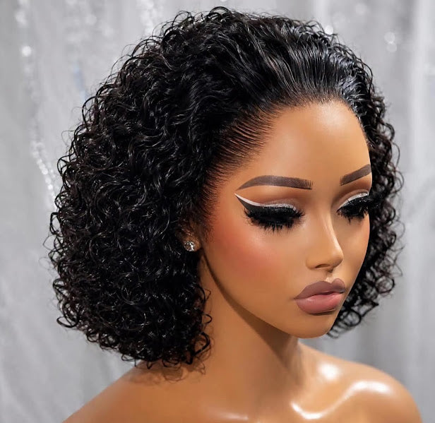 Curly Bob Lace Front Wig