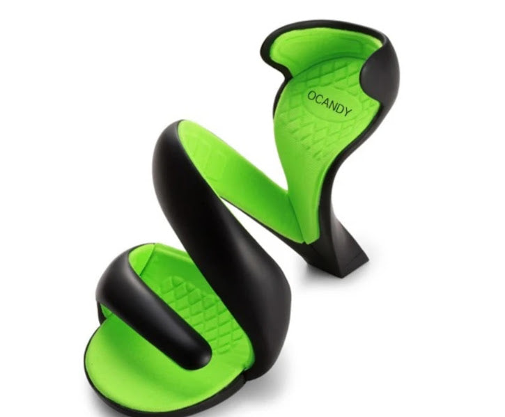 Ocandy Spiral Snake Heel Statement Shoes