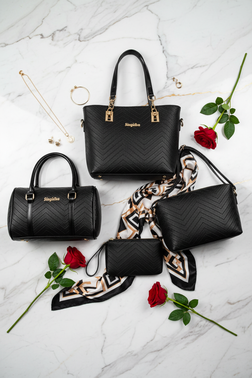 Bag Set – Flat Lay