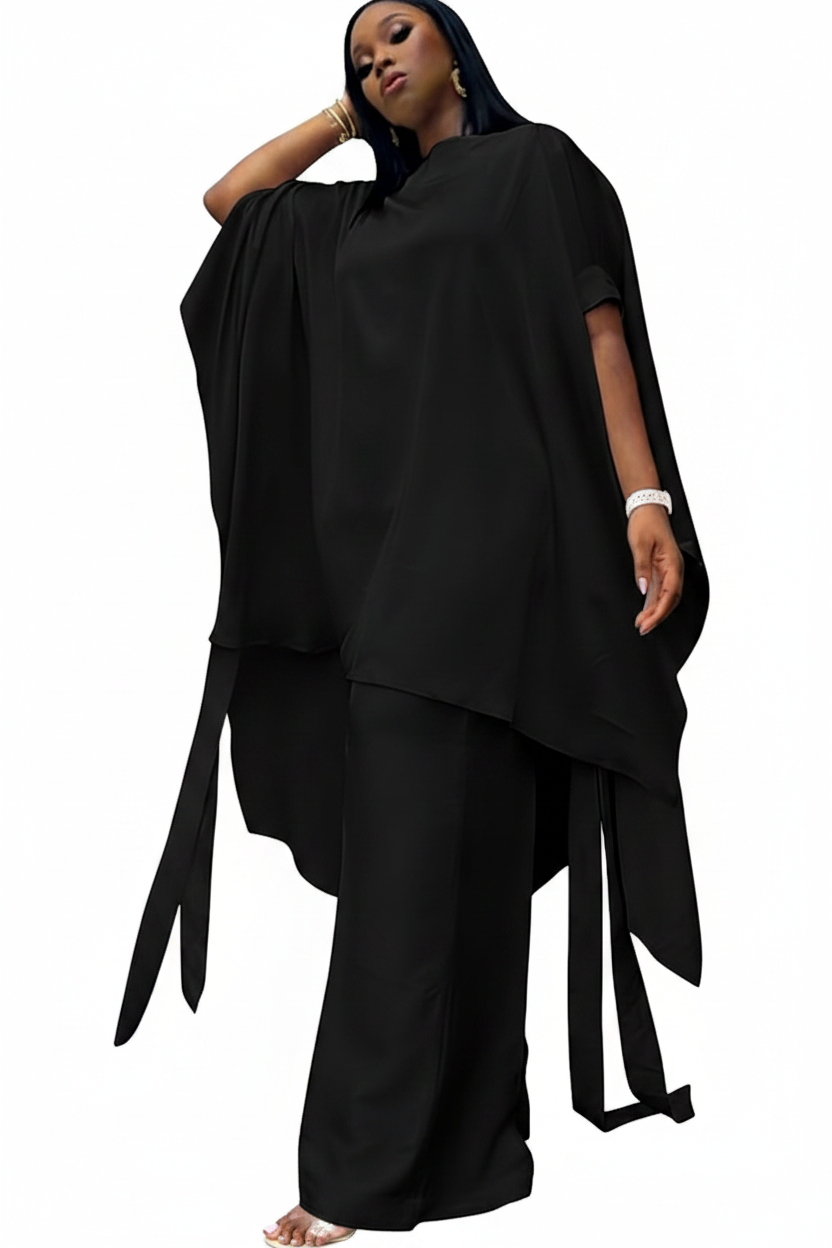Black Cape Set