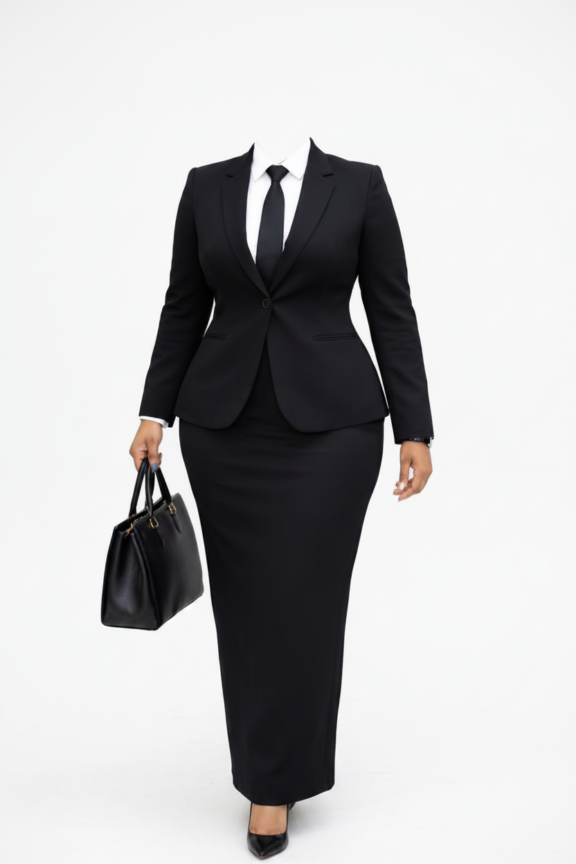 Black Power Suit - Studio