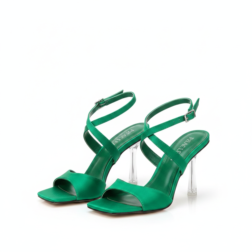 Emerald Green Heels