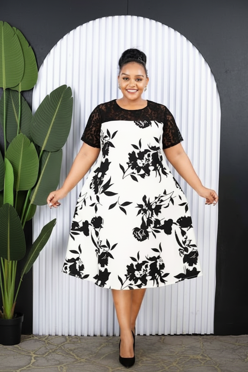 Floral Lace Dress – Studio