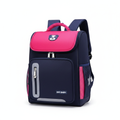 Kids Bear Patch School Backpack - Pink