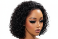 Curly Bob Lace Front Wig - AI Generated