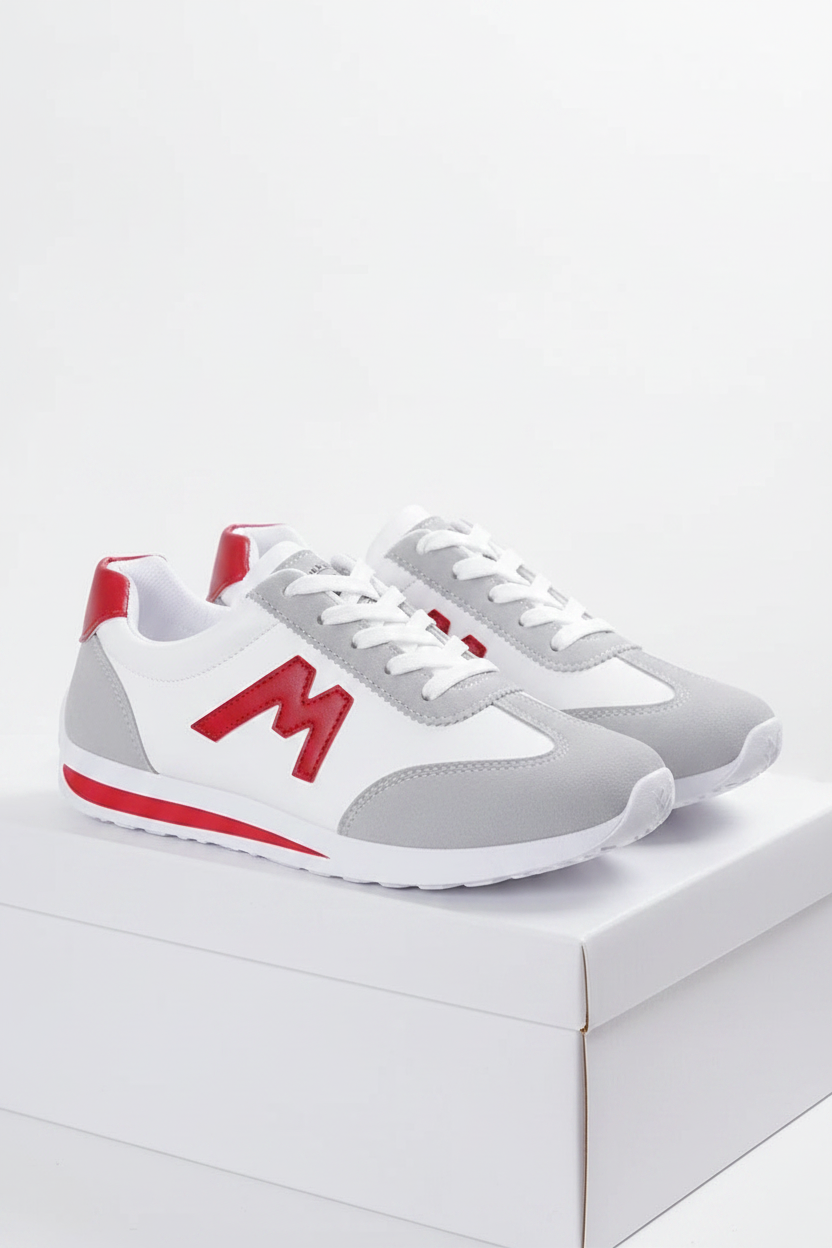 M-Logo Sneakers Black Accent