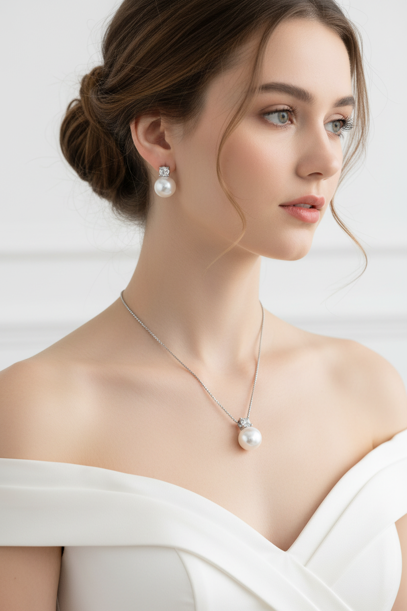 Pearl Set - Worn