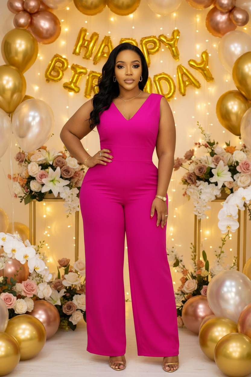 Pink Jumpsuit – Birthday
