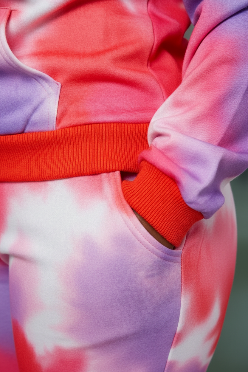 Tie-Dye Tracksuit - Detail
